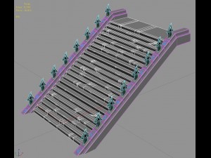 magic territory - stairs 3D Modell