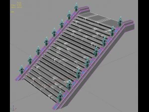 magic territory - stairs 3D Model