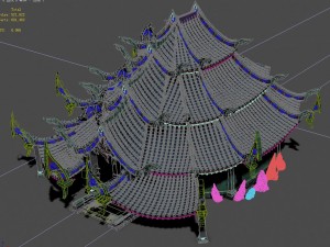magic territory - side hall 3D Model