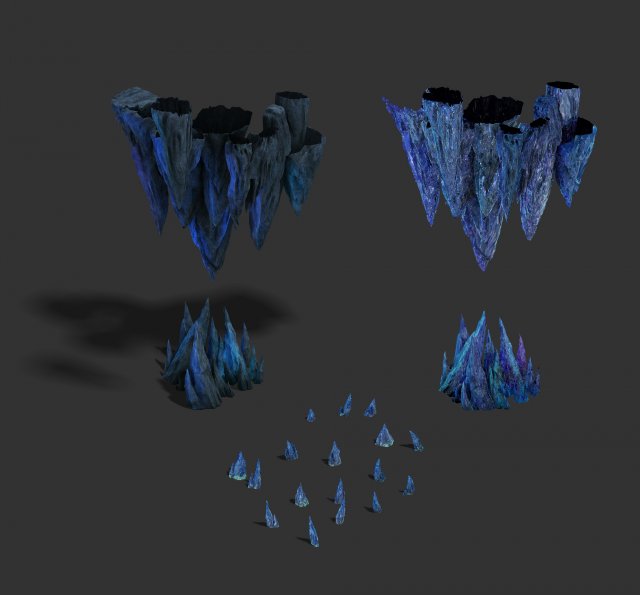 magic territory - crystal 3Dモデル .c4d .max .obj .3ds .fbx .stl .blend