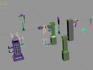 magic territory - debris 3D-Modell