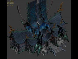 magic territory - the main hall 3D 모델