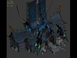 magic territory - the main hall 3D Model