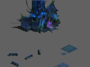 magic territory - the main hall 3D 모델