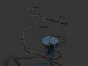 points magiques - roches Modèle 3D