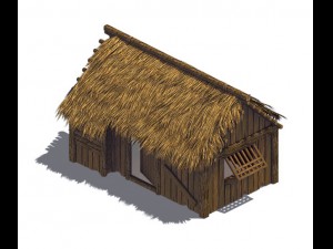 countryside - cottage 01 3D Model