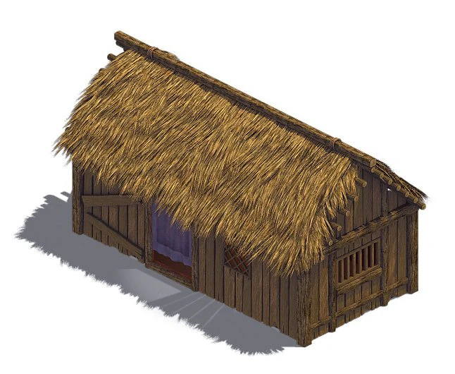 countryside - cottage 02 3D Model .c4d .max .obj .3ds .fbx .stl .blend