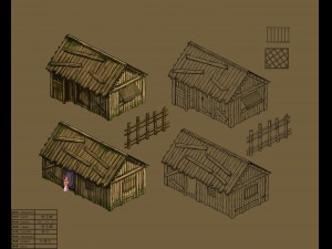 countryside - cottage 02 3D 模型