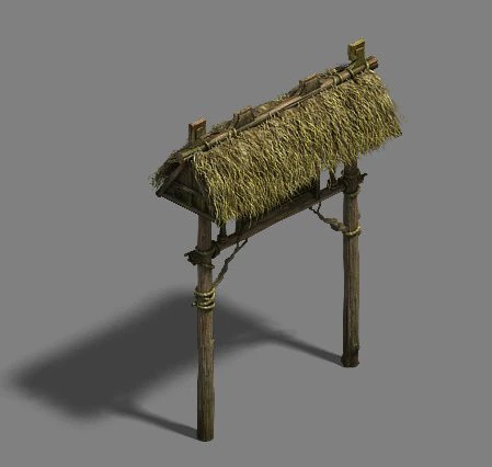 farmer - door 3D Model .c4d .max .obj .3ds .fbx .stl .blend 