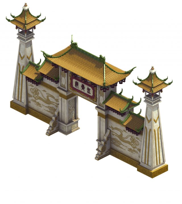 archway - the door 3D Модель .c4d .max .obj .3ds .fbx .stl .blend 