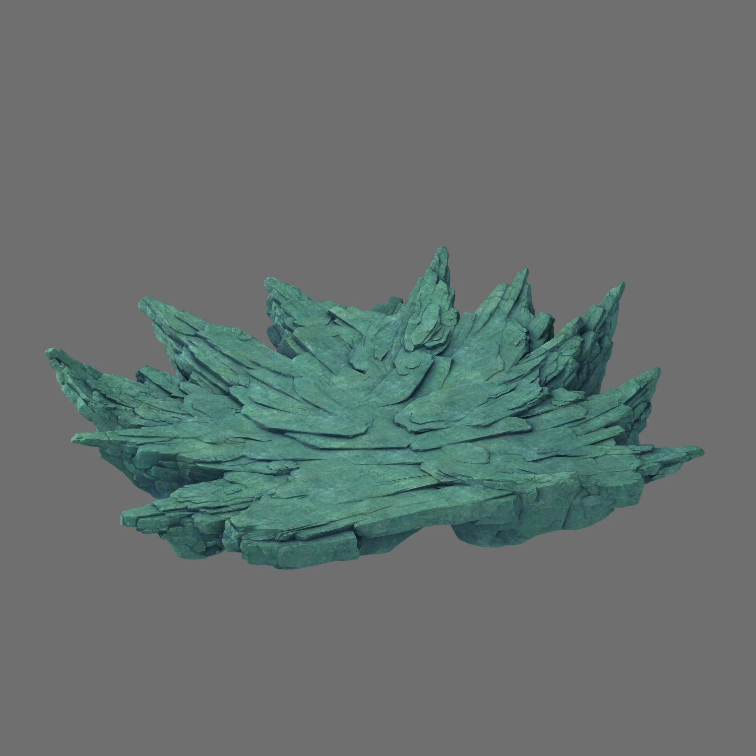 broken crests - terrain stones 3D Model .c4d .max .obj .3ds .fbx .stl .blend