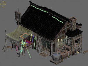 ordinary town - blacksmith shop 3D Model