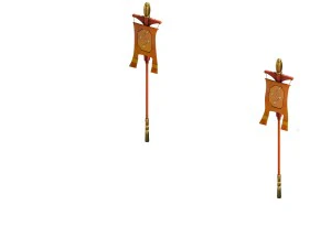 flag frame flag 3D Model