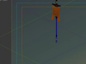 flag frame flag 3D Model