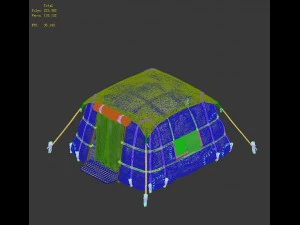 asakusa - yurts tents 3D Model