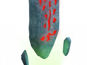 forest - spell stone 3D Model