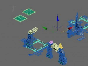 desert - residual buildings 3D Model