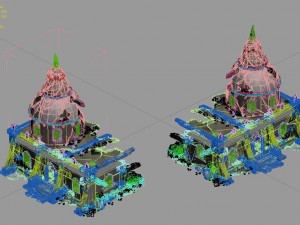 desert - broken building 3D Model