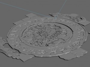 desert - broken stone floral 3D 模型