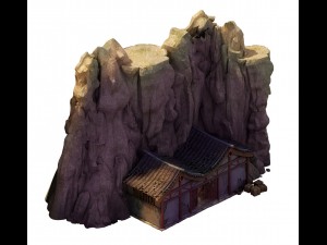 desert gobi - inn gate 3D Model