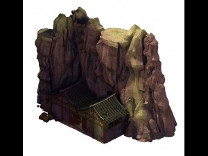 desert gobi - inn gate 3D Model