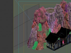 desert gobi - inn gate 3D Model