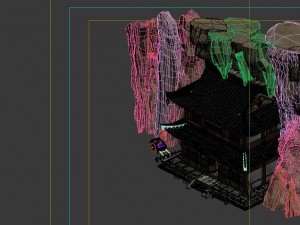 desert gobi - inn main hall 3D-Modell