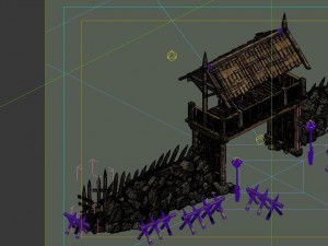 desert gobi - cottage door 02 3Dモデル