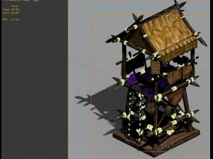 desert gobi - outpost 03 3D Model