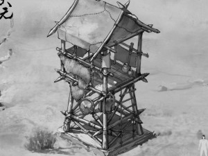 desert gobi - outpost 03 3D 모델