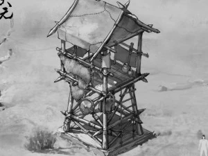 desert gobi - outpost 03 3D Model