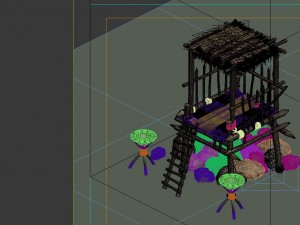 desert gobi - outpost 04 3D Model