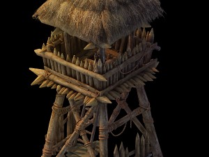 desert gobi - outpost 06 3D Модель