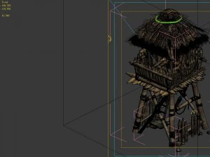 desert gobi - outpost 06 3D Model