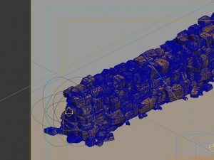 desert gobi - earth walls Modelo 3D