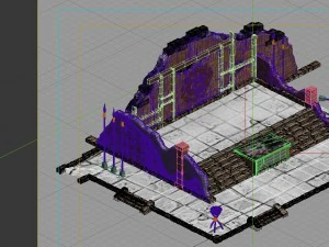 desert gobi - the podium 3D Model