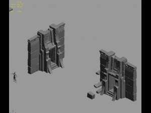 desert - earth gate 3D मॉडल