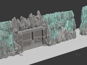 mountain - shimen 3D Model