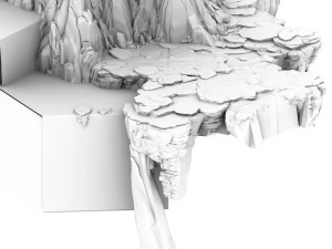 mountain - terrain 01 3D Model