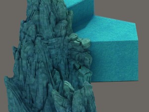 mountain - terrain 02 Model 3D