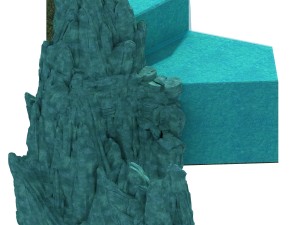 mountain - terrain 02 Model 3D