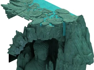 mountain - terrain 03 3D Model
