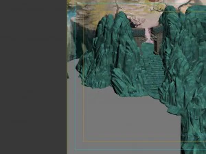 mountain - terrain 03 3D Model