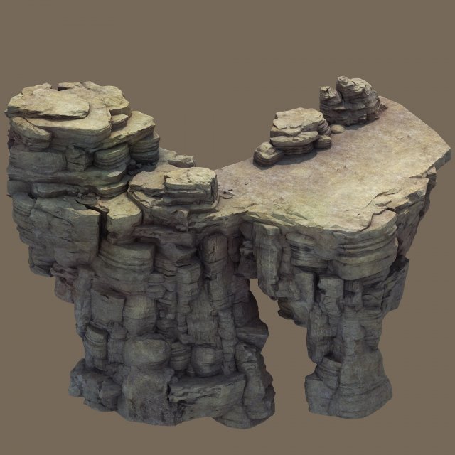 mountain - terrain 04 3D Modell .c4d .max .obj .3ds .fbx .stl .blend
