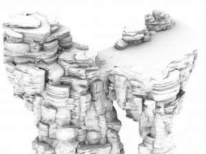 mountain - terrain 04 3D Modell