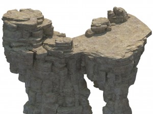 mountain - terrain 04 3D Modell