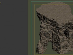 mountain - terrain 05 3D Model