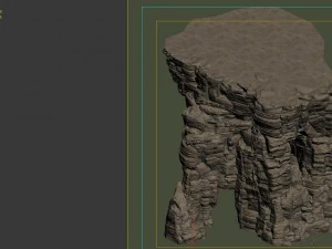 mountain - terrain 05 3D Model