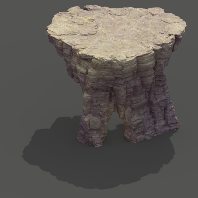 mountain - terrain 07 3D 模型 .c4d .max .obj .3ds .fbx .stl .blend