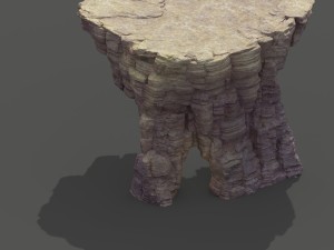 mountain - terrain 07 Model 3D